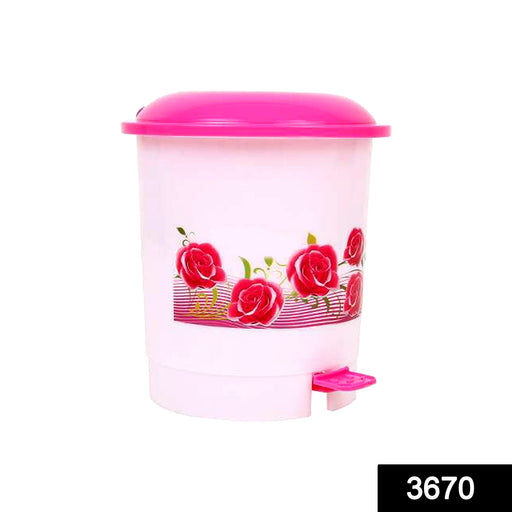 Plastic Pedal Dustbin / Desk Dustbin by Your Brand
