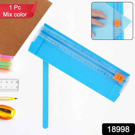 Paper Cutter, A5 Mini Paper Cutter, Portable Paper Cutting Machine (1 Pc / Mix Color) by Your Brand