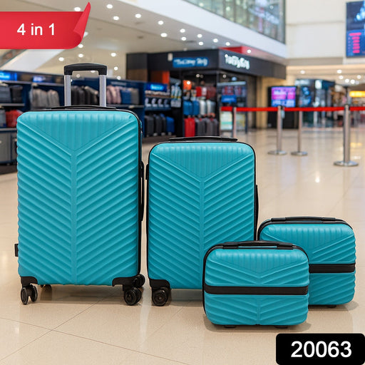 4-in-1 Luggage Set – Durable and Stylish Hard Shell Suitcase Set by Your Brand