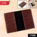 PU Leather Multipurpose Card Holder & Slim Travel Wallet (1 Pc) by Your Brand