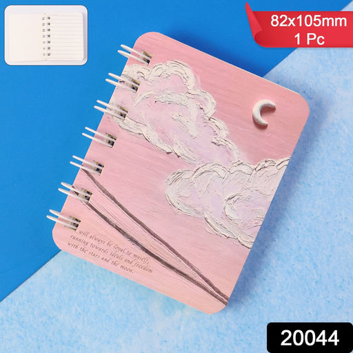 Mini Spiral Bound Pocket Notebook (1 PC) by Your Brand