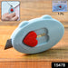 Mini Utility Cutter / Knife with Heart-Shaped Safety Lock (1 Pc) by Your Brand