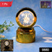 Bajrang Bali 3D Crystal Ball Night Light with LED Illumination (1 Pc) by Your Brand
