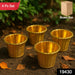 Plastic Flower Valencia (Pot) Home and Outdoor (4 Pc) by Your Brand