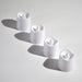 Flameless LED candles for home decoration.