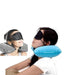 3in1 Air Travel Kit with Pillow, Ear Buds & Eye Mask by Your Brand