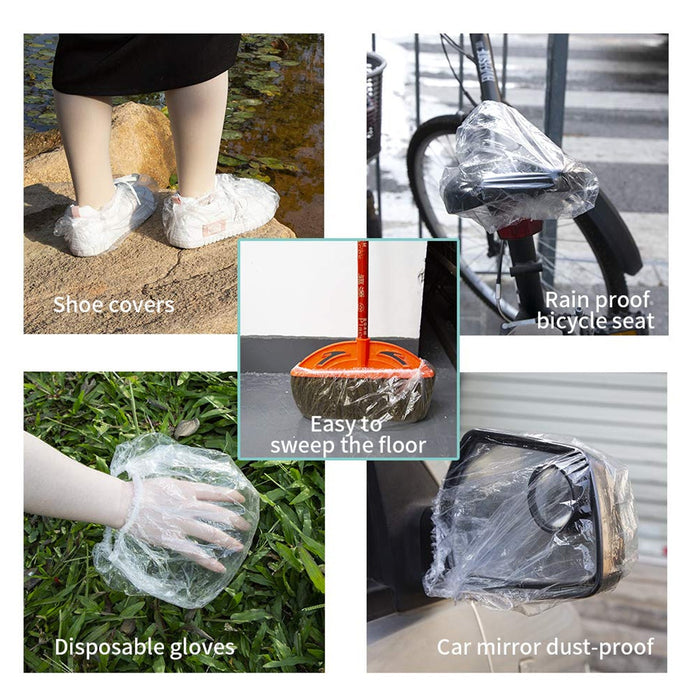 Disposable shower cap packaging