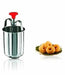 Close-up of vada maker, showing the texture