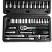  46pcs Metal Socket Set (Black, 46pcs) - packaging shot