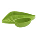Corner sink strainer for wash basins