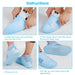 Non-Slip Silicone Rain Anti skid Waterproof Fordable Boot Shoe Cover (Mix Color) by Your Brand