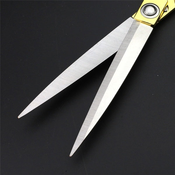 Gold Plated Professional Cloth Cutting Scissor by Your Brand