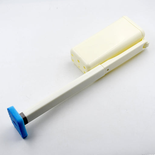 Toilet Brush Wand, Toilet Brush Kit with 8 Count Disposable Toilet Refills Heads by Your Brand