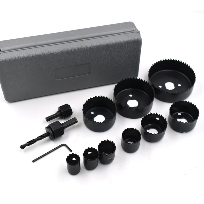 12 pcs 19-64mm Hole Saw Kit by Your Brand