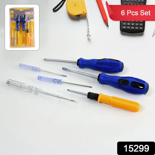 6-in-1 Multi Screwdriver Hand Tool Kit Set by Your Brand