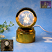 Bajrang Bali 3D Crystal Ball Night Light with LED Illumination (1 Pc) by Your Brand