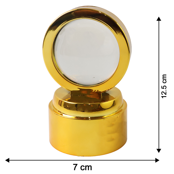 Bajrang Bali 3D Crystal Ball Night Light with LED Illumination (1 Pc) by Your Brand