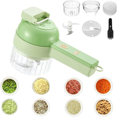 Portable Electric Vegetable Cutter Set