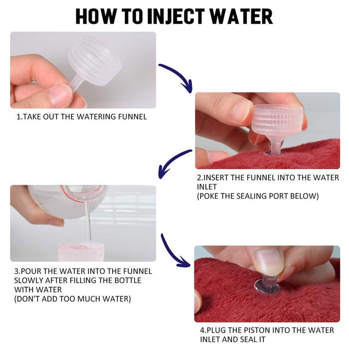 5 Pc Hot Water Bag Water Stopper used as stopper while injecting nails on walls etc by Your Brand