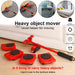 Furniture shifting tools demonstrating their application.