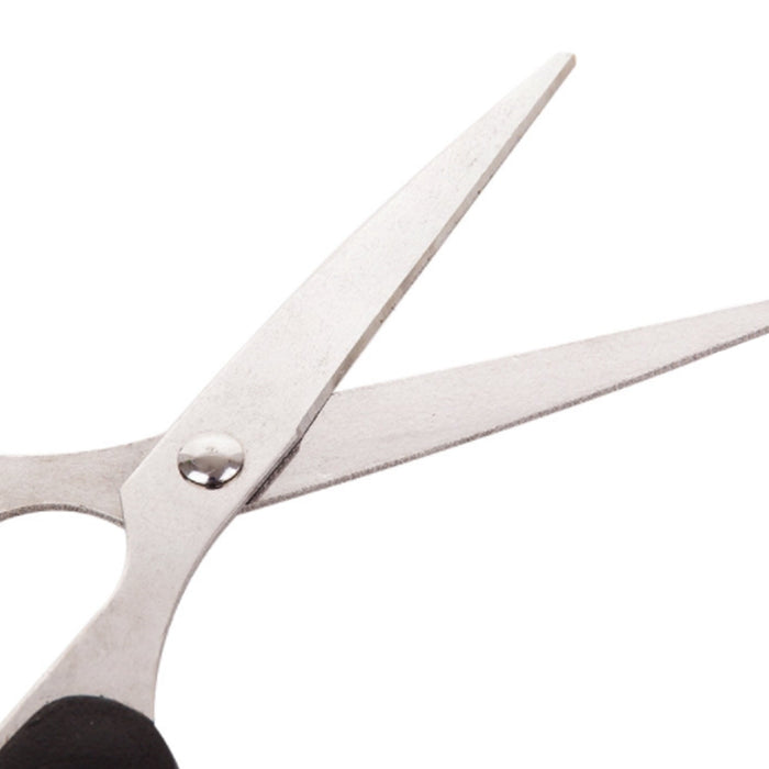 Stainless Steel Scissors with Plastic handle grip 160mm (1Pc Only) by Your Brand