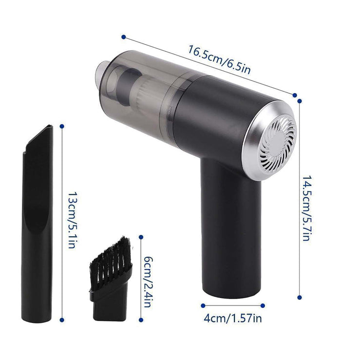  3 in 1 Mini Car Vacuum – Wireless, Rechargeable, Blower & - packaging shot