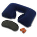 3in1 Air Travel Kit with Pillow, Ear Buds & Eye Mask by Your Brand