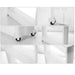 Multipurpose 2 Layer Slim Side Space Saving Storage Organizer Rack Shelf by Your Brand