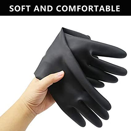 Multipurpose Natural Gum Rubber Reusable Cleaning Gloves by Your Brand