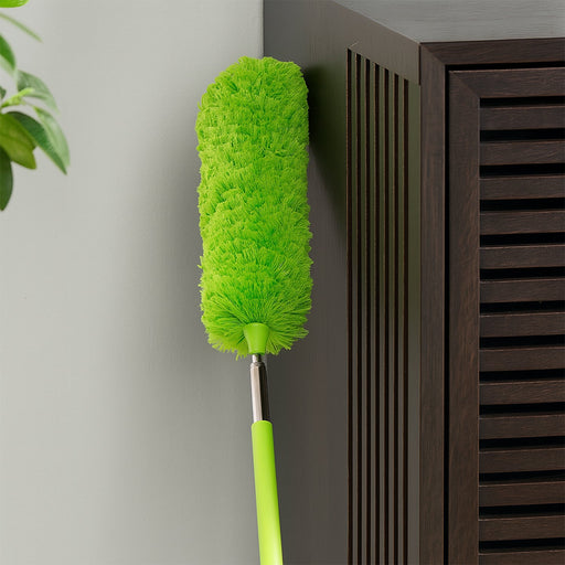 Adjustable Long Handle, Microfiber Duster for Cleaning, Microfiber Hand Duster Washable Microfiber Cleaning Tool Extendable Dusters for Cleaning Office, Car, Computer, Air Condition, Washable Duster by Your Brand