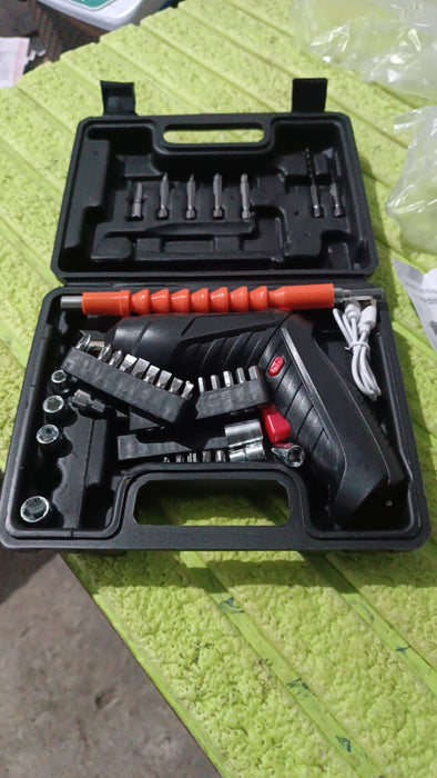 Small Screwdriver with LED Light, Screwdrivers Bit Set (48 Pcs Set) by Your Brand