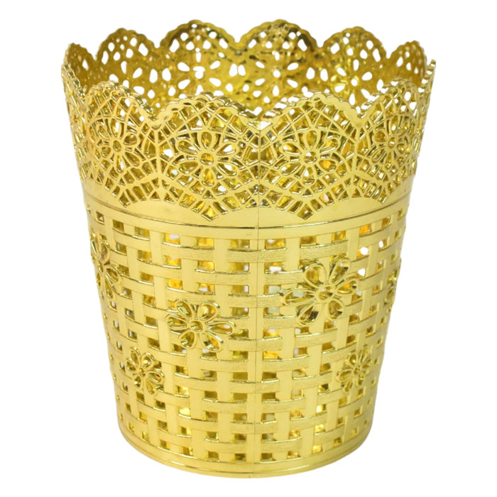 Pen holder Office Desk Metal Mesh Pen Stand (1 Pc) by Your Brand