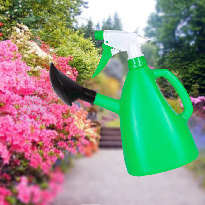 2 in 1 Watering Can with Hand Triggered Sprayer for Plants by Your Brand