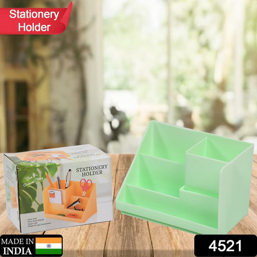 Stationery Holder Desk Organizer Space Saver Pen Stand Multi Compartments Holder by Your Brand