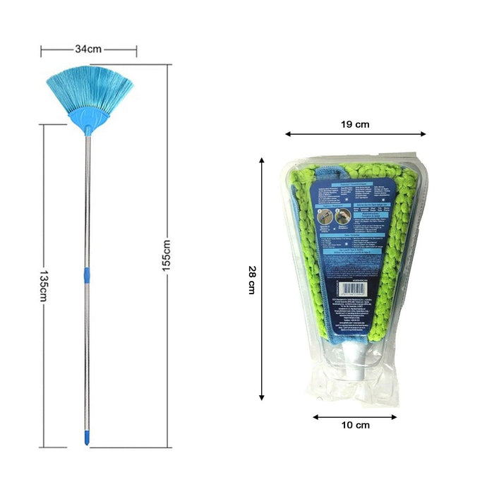Ceiling Broom Fan – Effective for Cleaning and Wiping Dusty Floor Surfaces by Your Brand