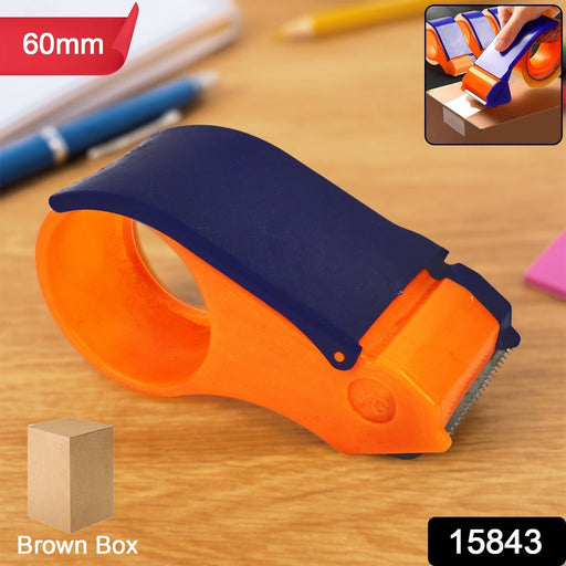 60mm Hand Tape Dispenser Packing Packaging Boxes Roll Roller Cutter by Your Brand