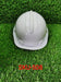 Safety helmet with a focus on its anti-smashing features and sturdy build for construction use