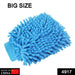 Microfiber Wash and Dust Chenille Mitt Cleaning Gloves by Your Brand