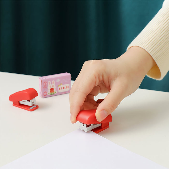 Mini Stapler with Staples / Pin Set (2 Pc) by Your Brand