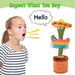 Cute cactus toy with vibrant colors and sound effects