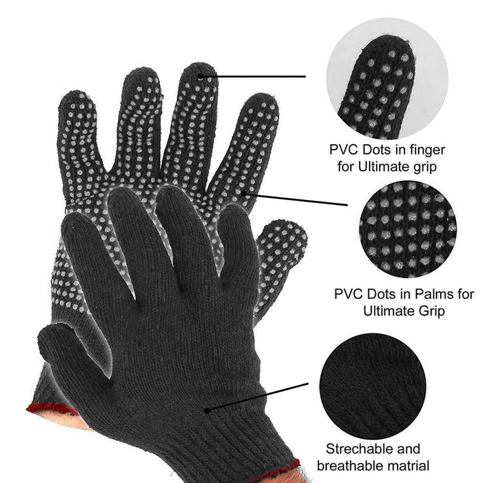 Cotton Polyester Mens Work Gloves by Your Brand