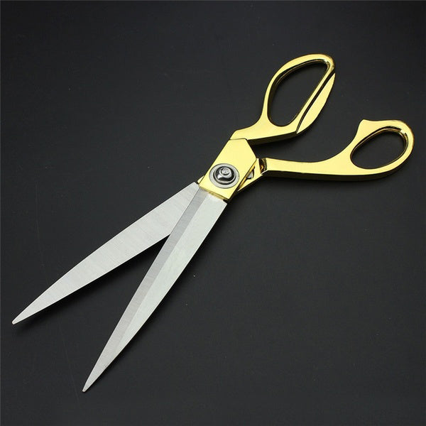 Gold Plated Professional Cloth Cutting Scissor by Your Brand