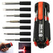 8 in 1 Multi-Function Screwdriver Kit with LED Portable Torch by Your Brand