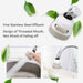 Rotatable Splash Proof 3 Modes Water Saving Nozzle Filter Faucet Sprayer by Your Brand