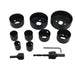 12 pcs 19-64mm Hole Saw Kit by Your Brand