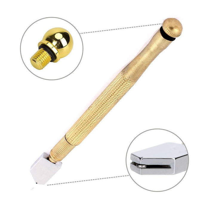Metal Glass Cutter, Gold by Your Brand
