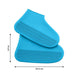 Non-Slip Silicone Rain Anti skid Waterproof Fordable Boot Shoe Cover (Mix Color) by Your Brand