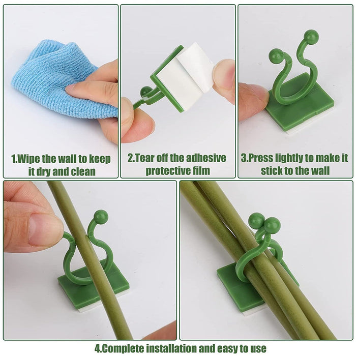 30pcs wall Plant Climbing Clip widely (Box/30 Pcs Set) by Your Brand