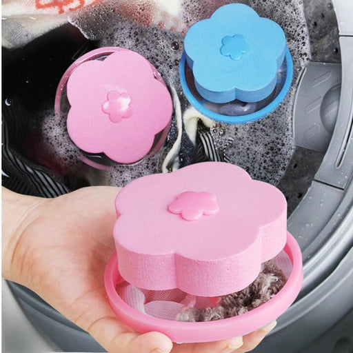 Washing Machine Floating Filter Lint Mesh Bag Net Pouch Hair / Lint Catcher by Your Brand