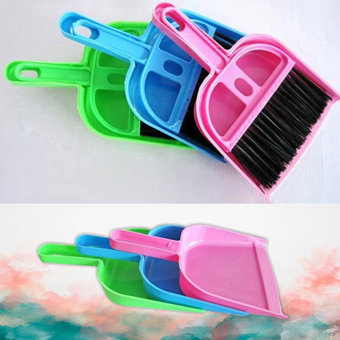 Mini Dustpan with Brush Broom Set for Multipurpose Cleaning, Supdi - 2 pcs by Your Brand